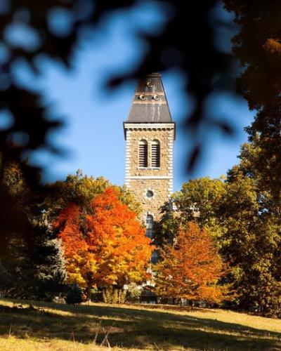 McGraw Hall in the autumn