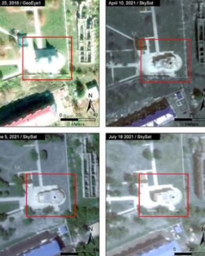 surveillance images from Caucasus Heritage Watch