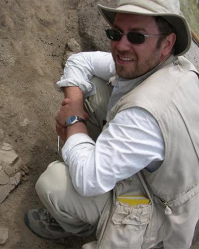Adam Smith at Archaeological site